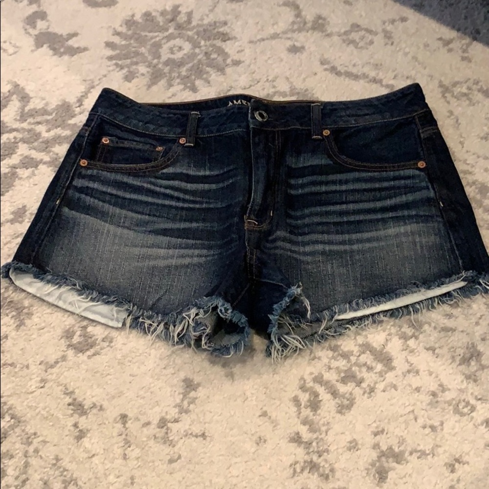 Sz 14 American Eagle hi-rise Festival denim shorts